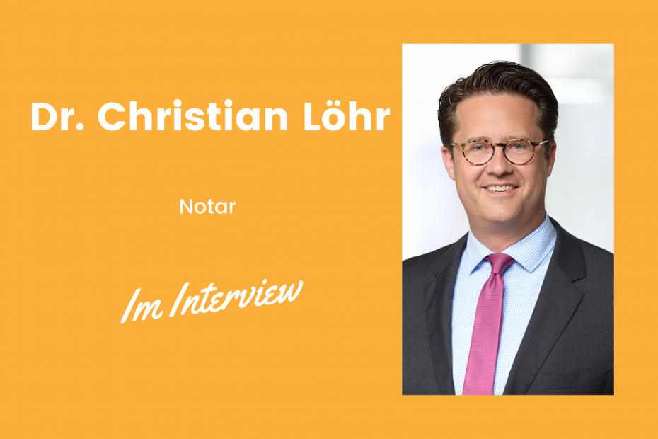 Anwaltsnotar Dr. Christian Löhr